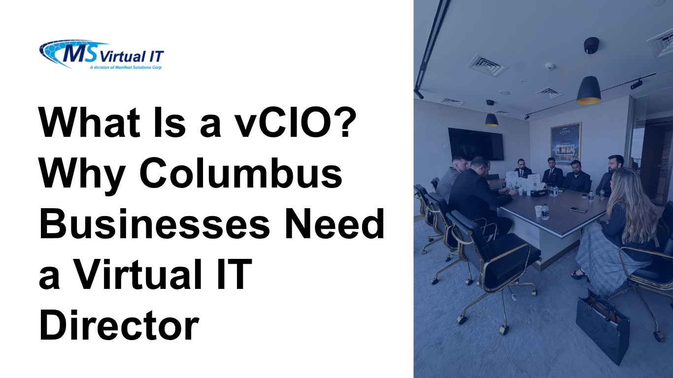 What Is a vCIO? Why Columbus Businesses Need a Virtual IT Director
