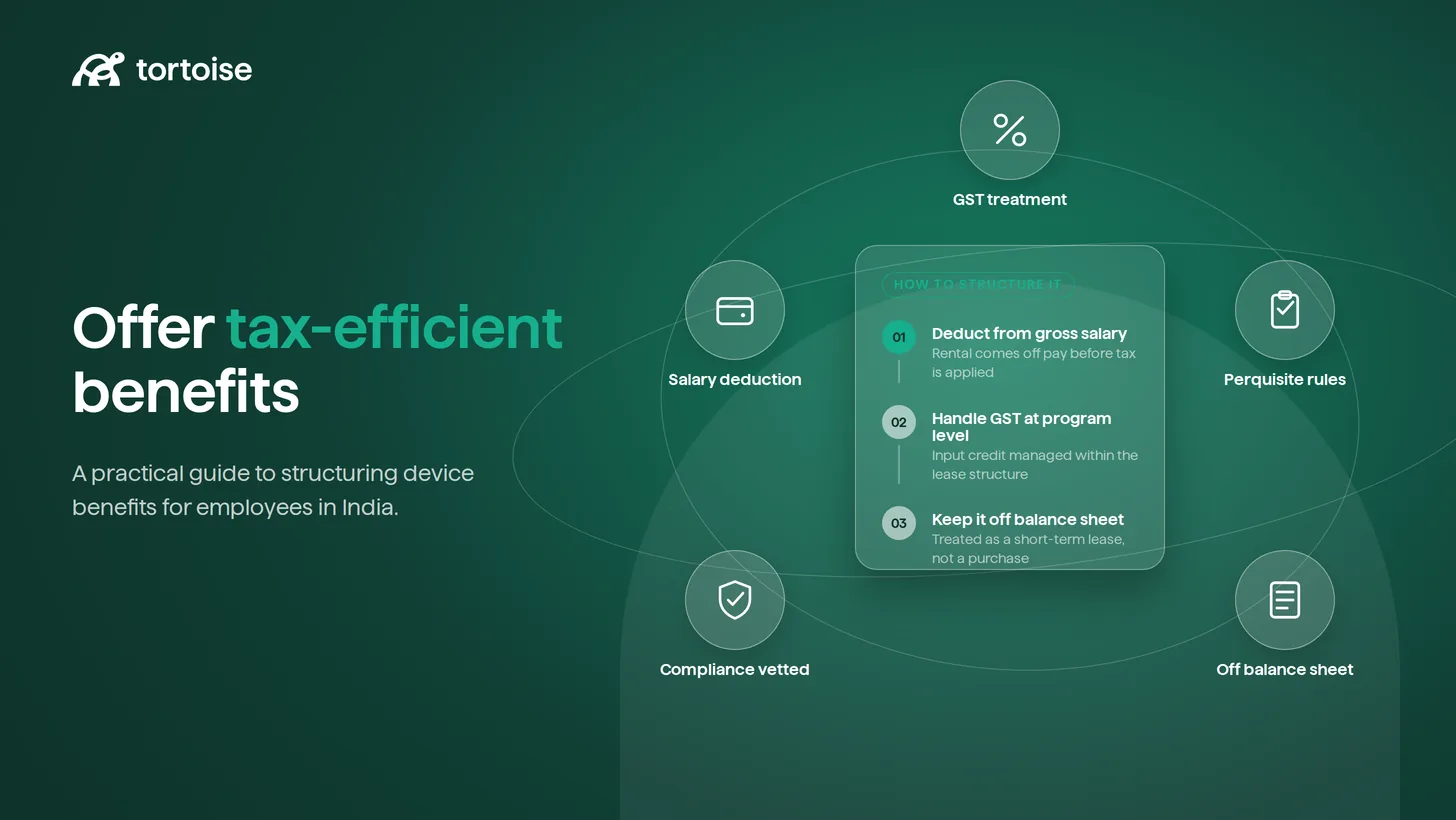 How to offer tax-efficient device benefits to employees in India