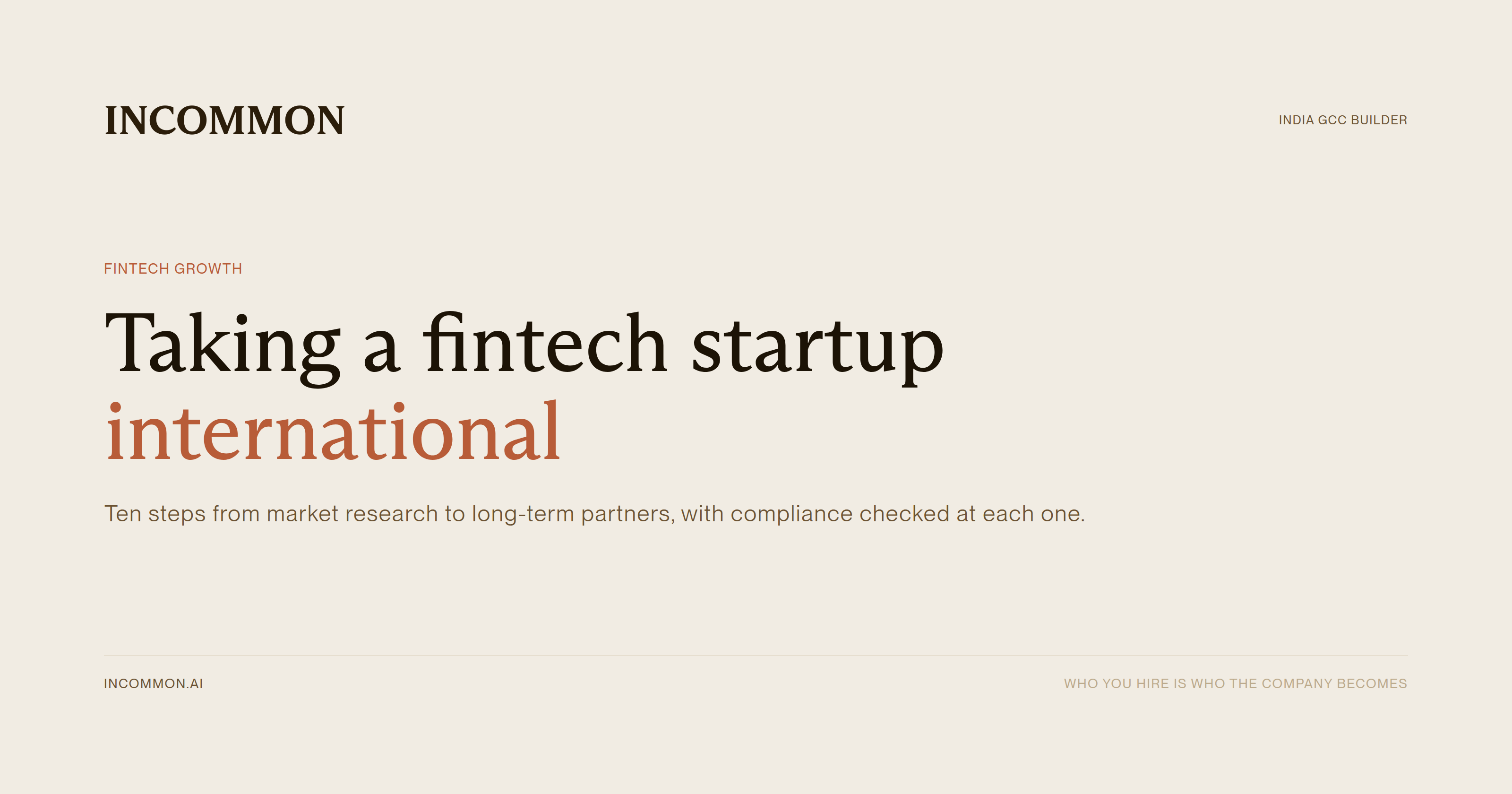 The fintech startup guide to international expansion