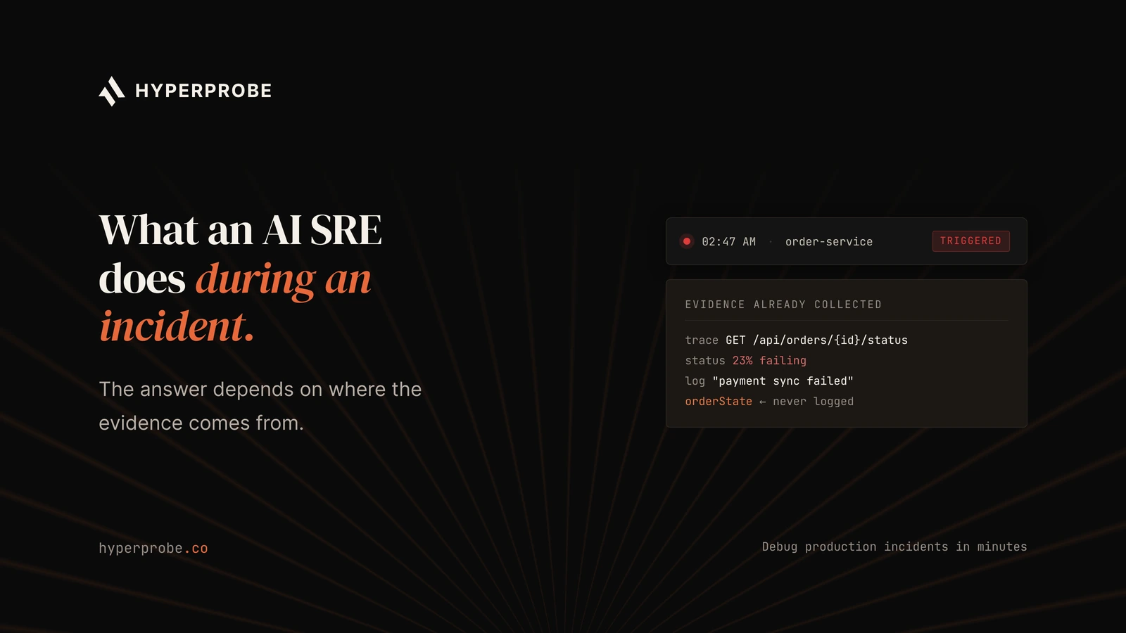 What is an AI SRE