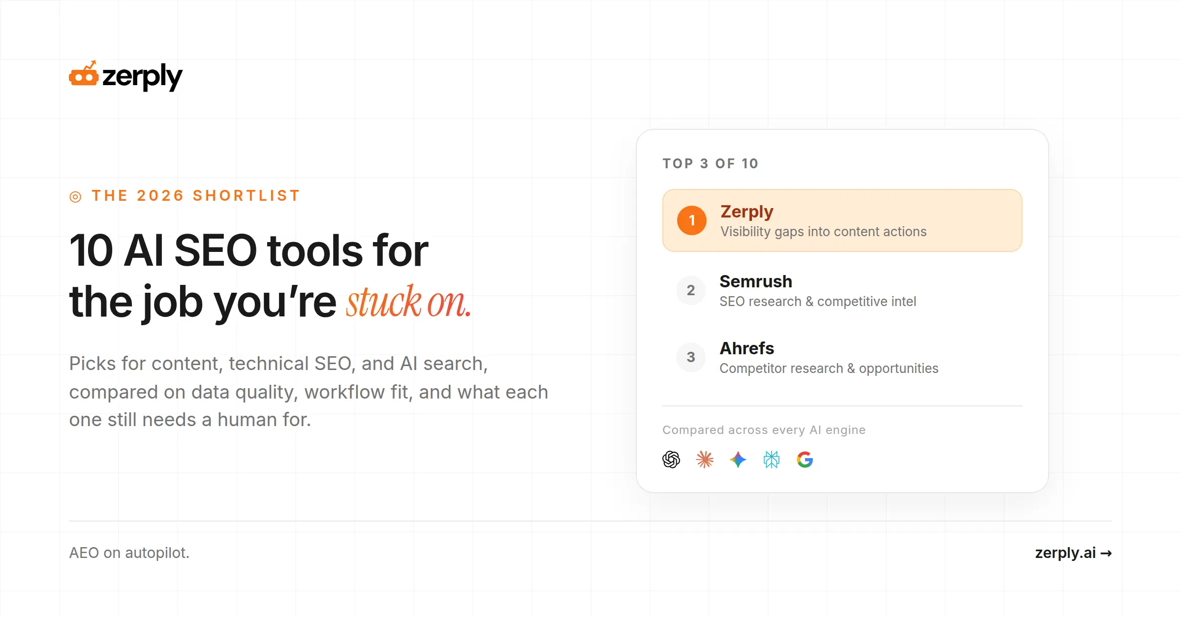 10 Best AI SEO Tools for 2026: Picks for Content, Technical SEO, and AI Search